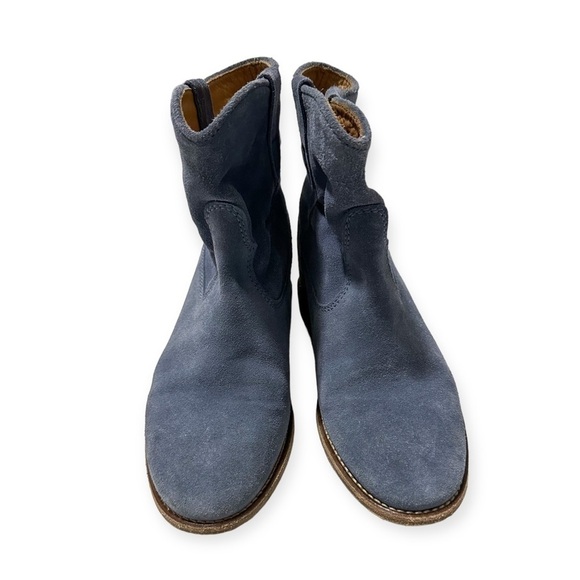 Isabel Marant‎ Crisi Ankle Boots in Light Blue Suede, Size 36EU - Picture 7 of 15